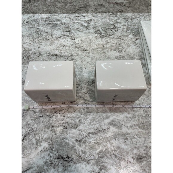 Rae Dunn 2 Set Notebooks Lined Pages Thoughts Notes & 2 No Limits Containers - Picture 10 of 11